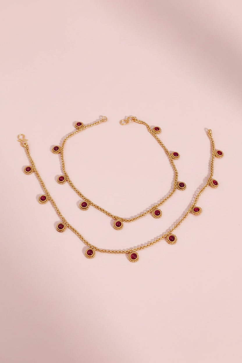 Matte Finish Anklet
