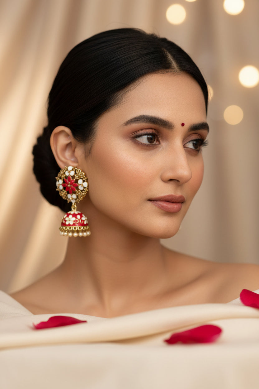 meenakari_red_earrings