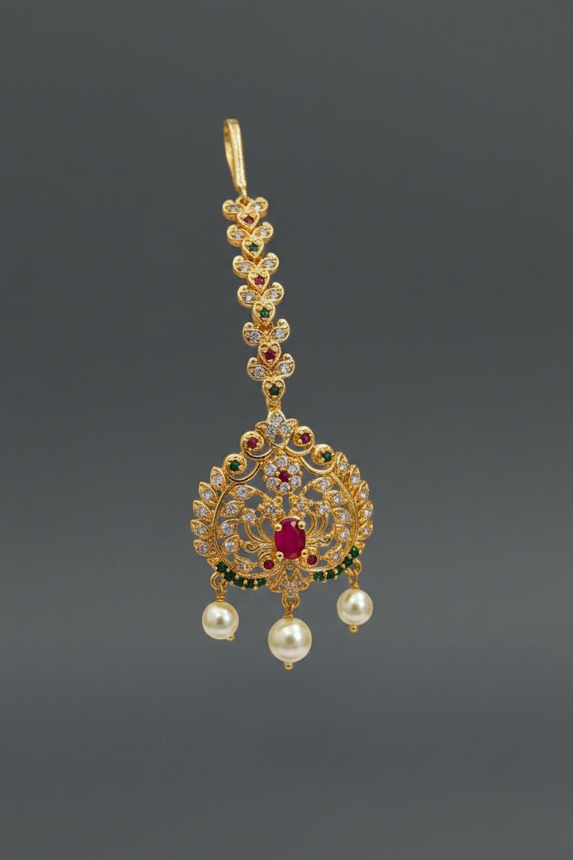 Multicolor AD Stone Tikka