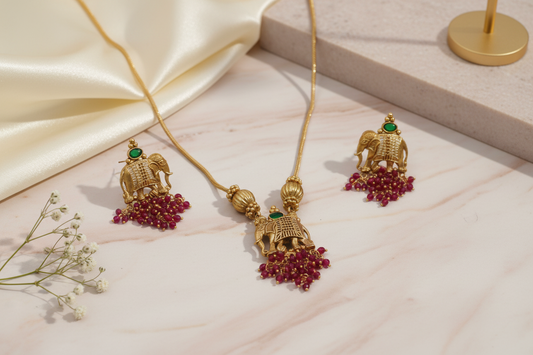 multicolor elephant chain