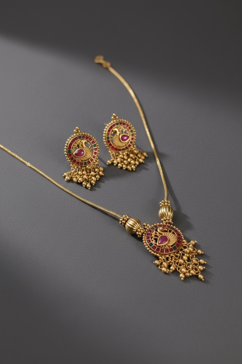 peacock_matte_chain