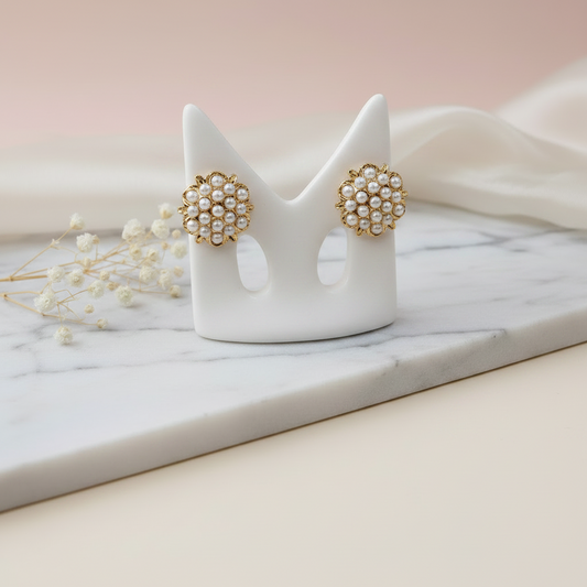 Pearl Impon Earrings 