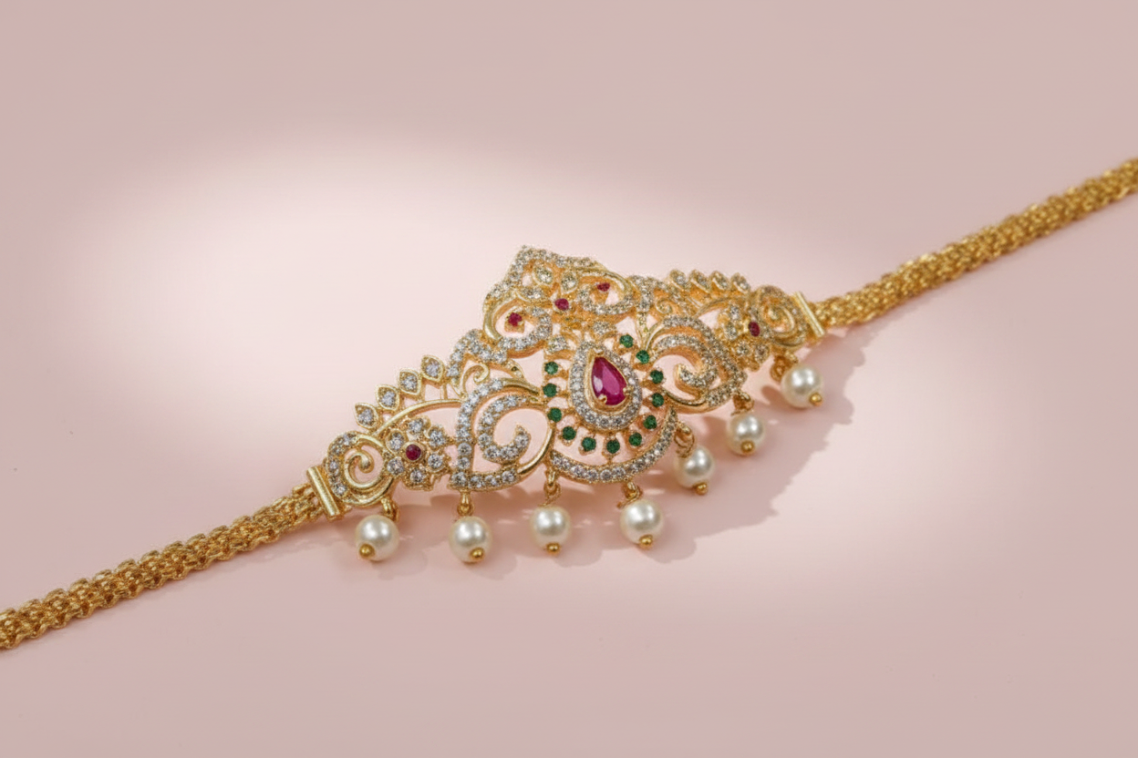 premium AD stone choker 