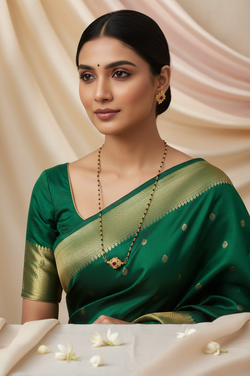 Premium Gold Finish Mangalsutra 