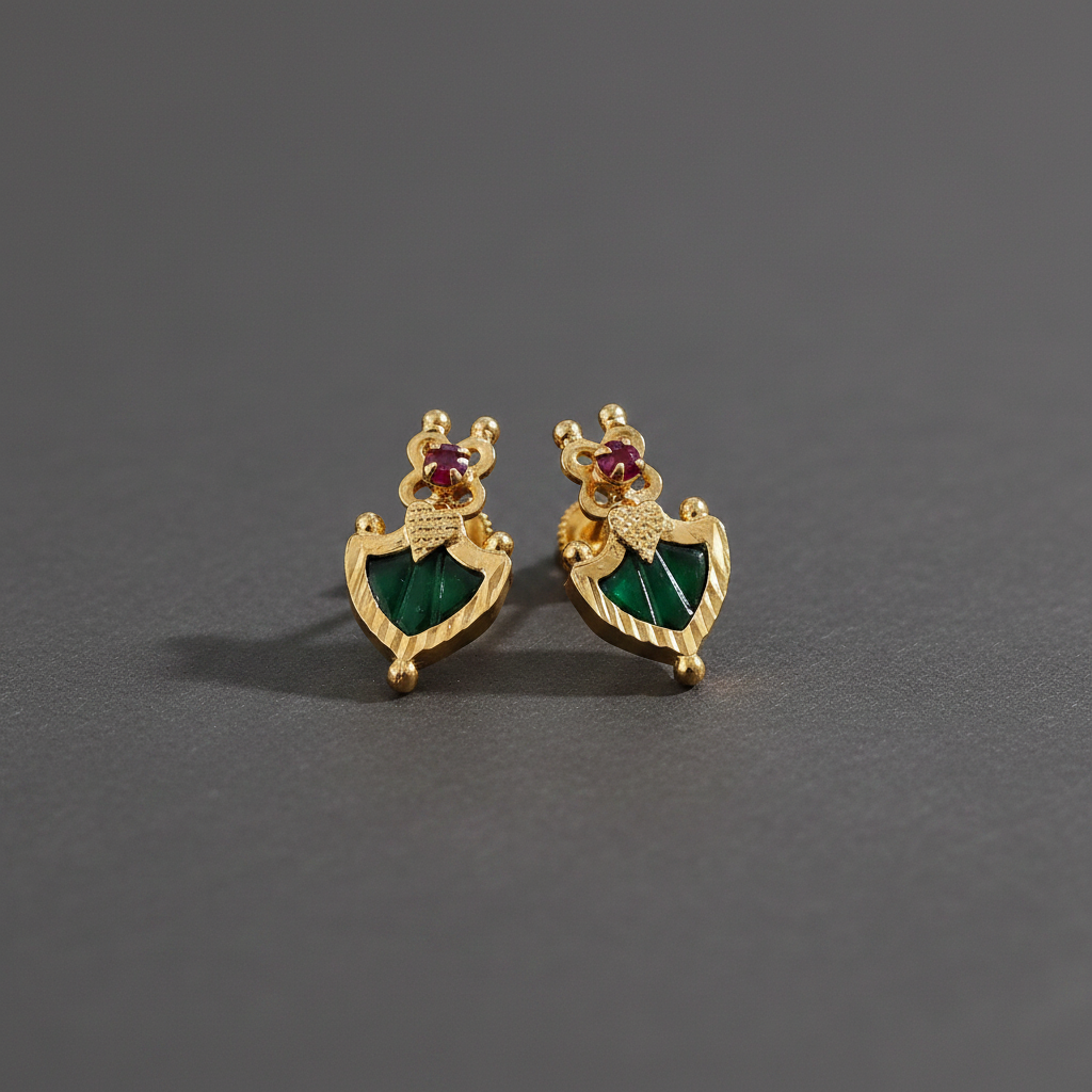 Premium Palak Studs 