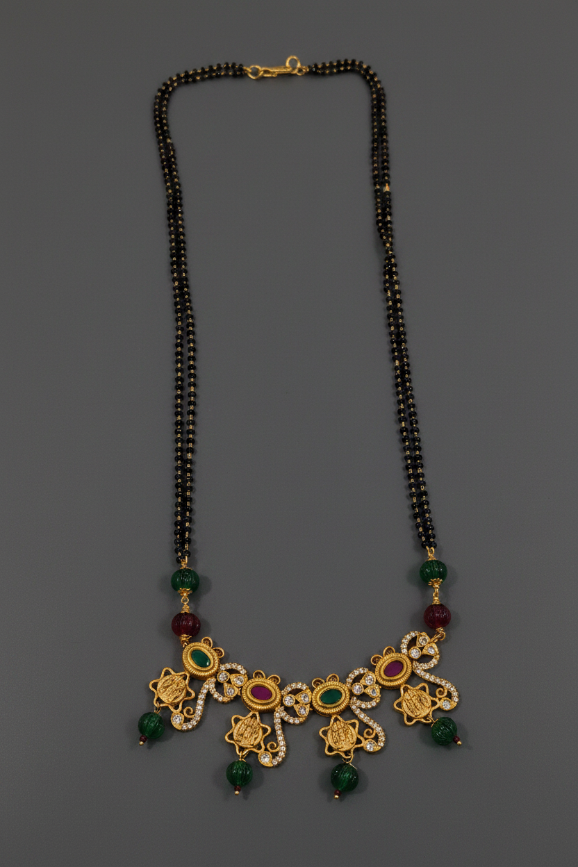 Pumpkin Beads Ram Parivar 