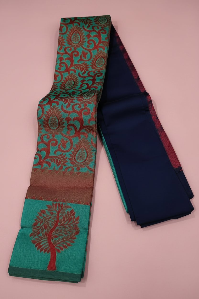 RamaGreen Kubera Shine Saree
