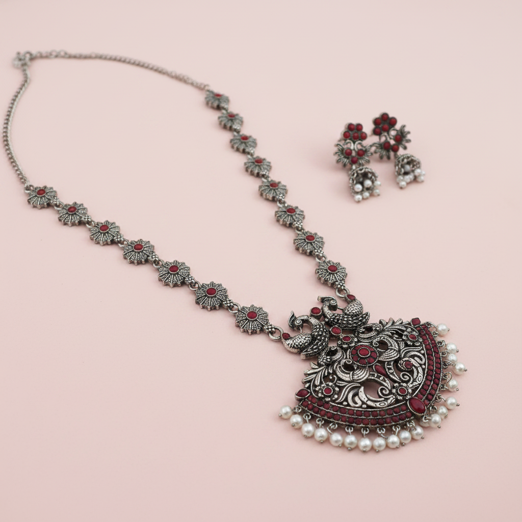ed_peacock_oxidised_necklace