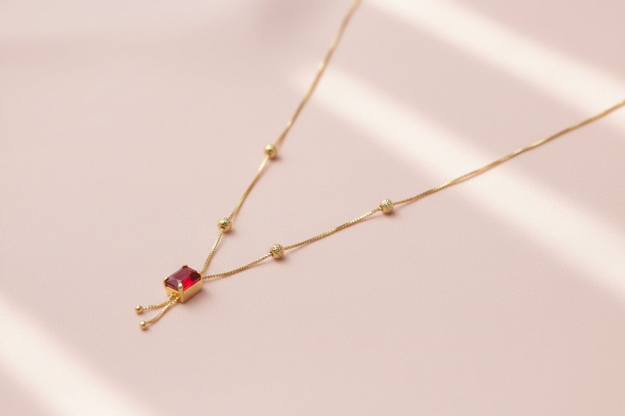 Ruby Gold Replica chain 