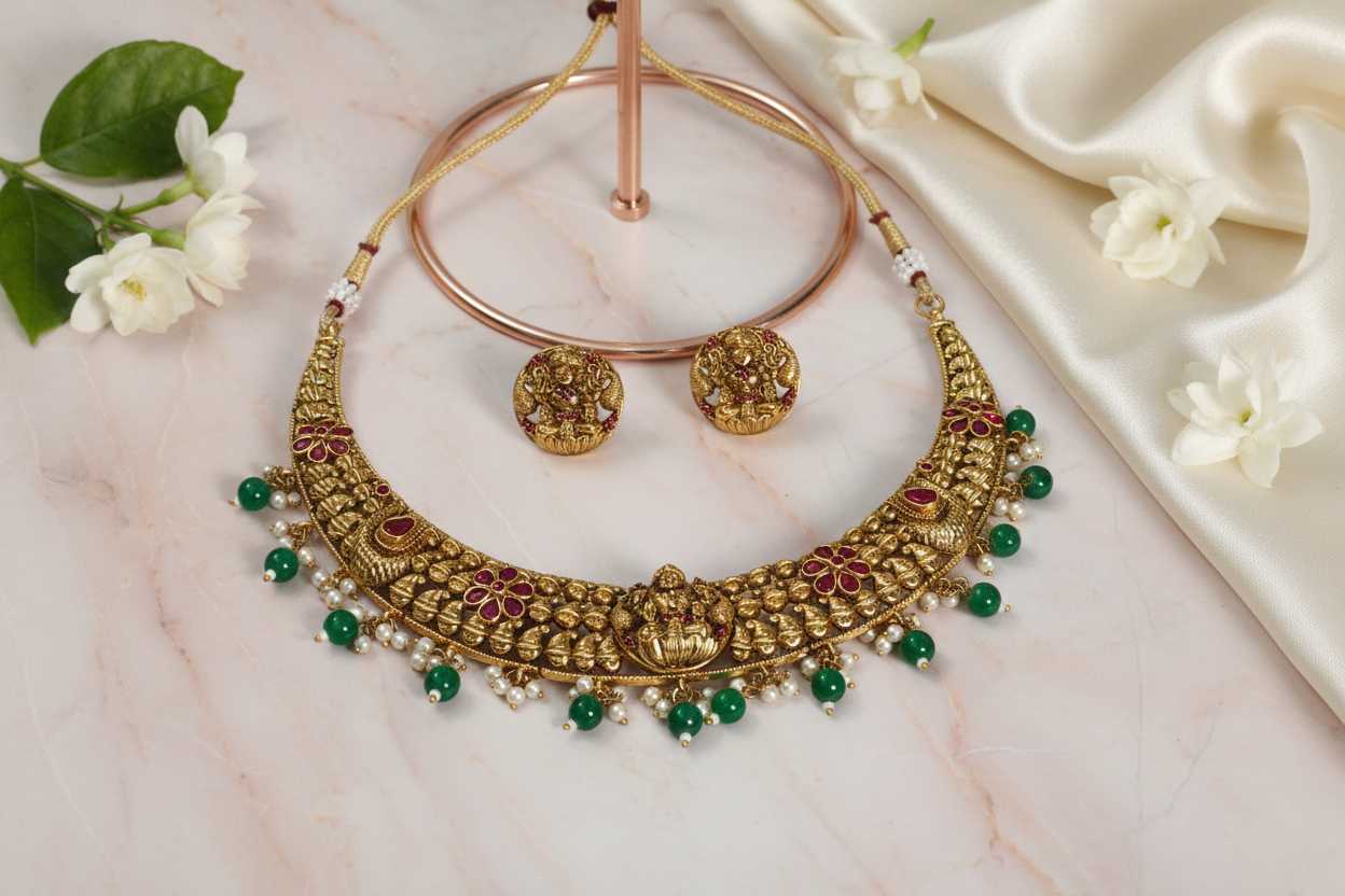 Ruby Matte Necklace 