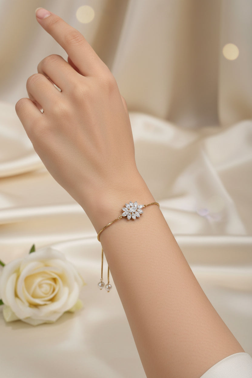 stone_floral_bracelet